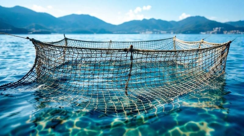 大船渡定置網におけるStep1:海底地形の調査と設置位置の決定の様子