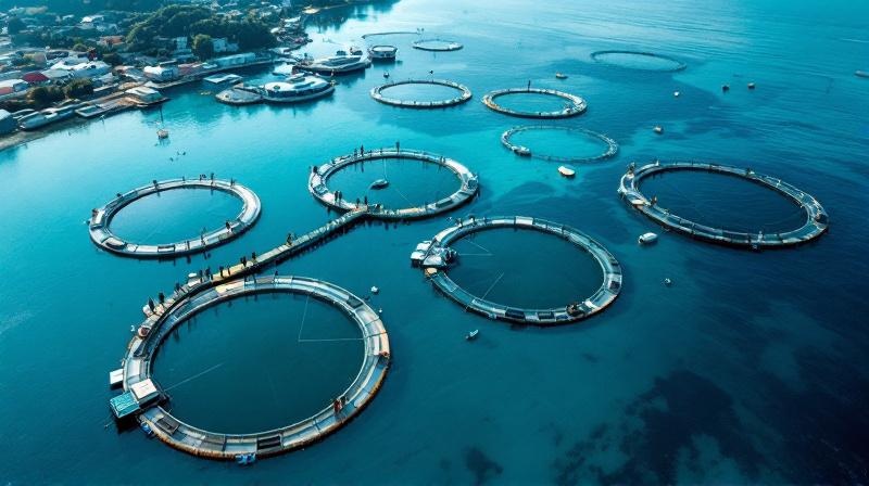 養殖の始め方と必要な許可におけるStep4:日常管理と成長促進の様子