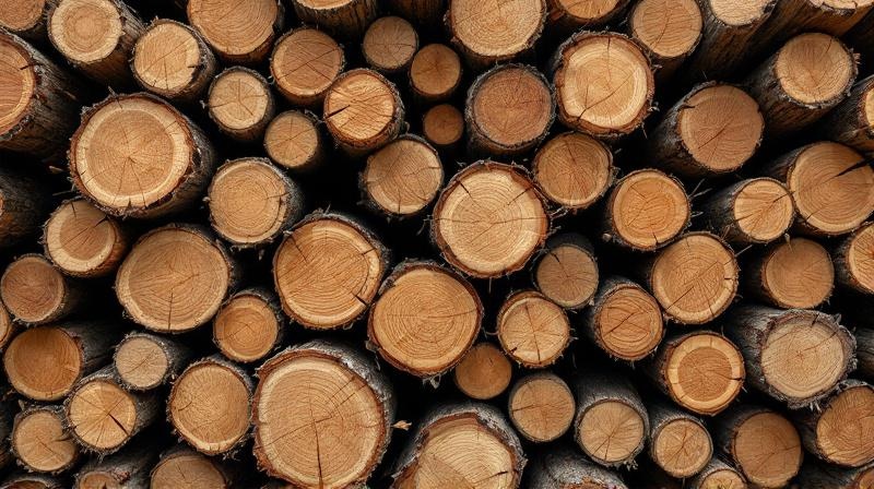 林班と小班の違いにおける林班という大区画の役割の様子