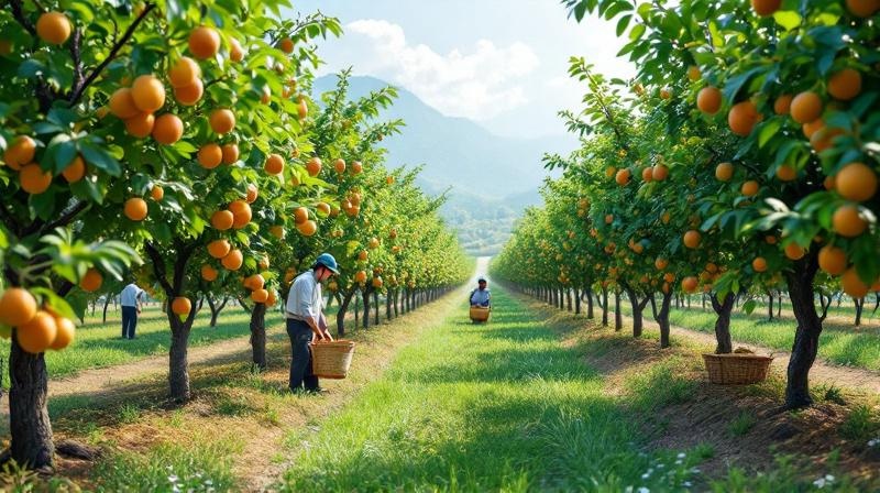 水稲耕作とはにおける転作との組み合わせで地力を維持するの様子