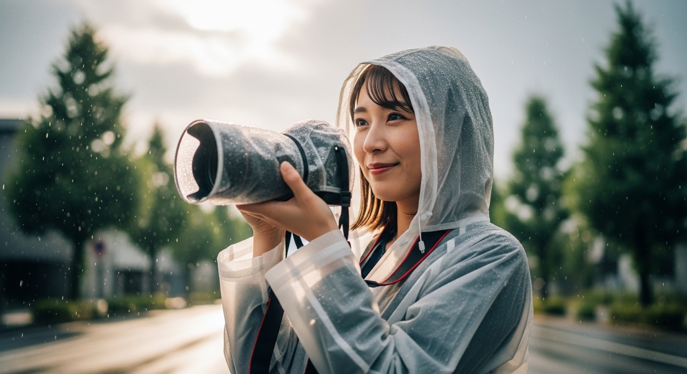雨の日撮影に必須！カメラレインカバーの選び方とAmazon人気モデル