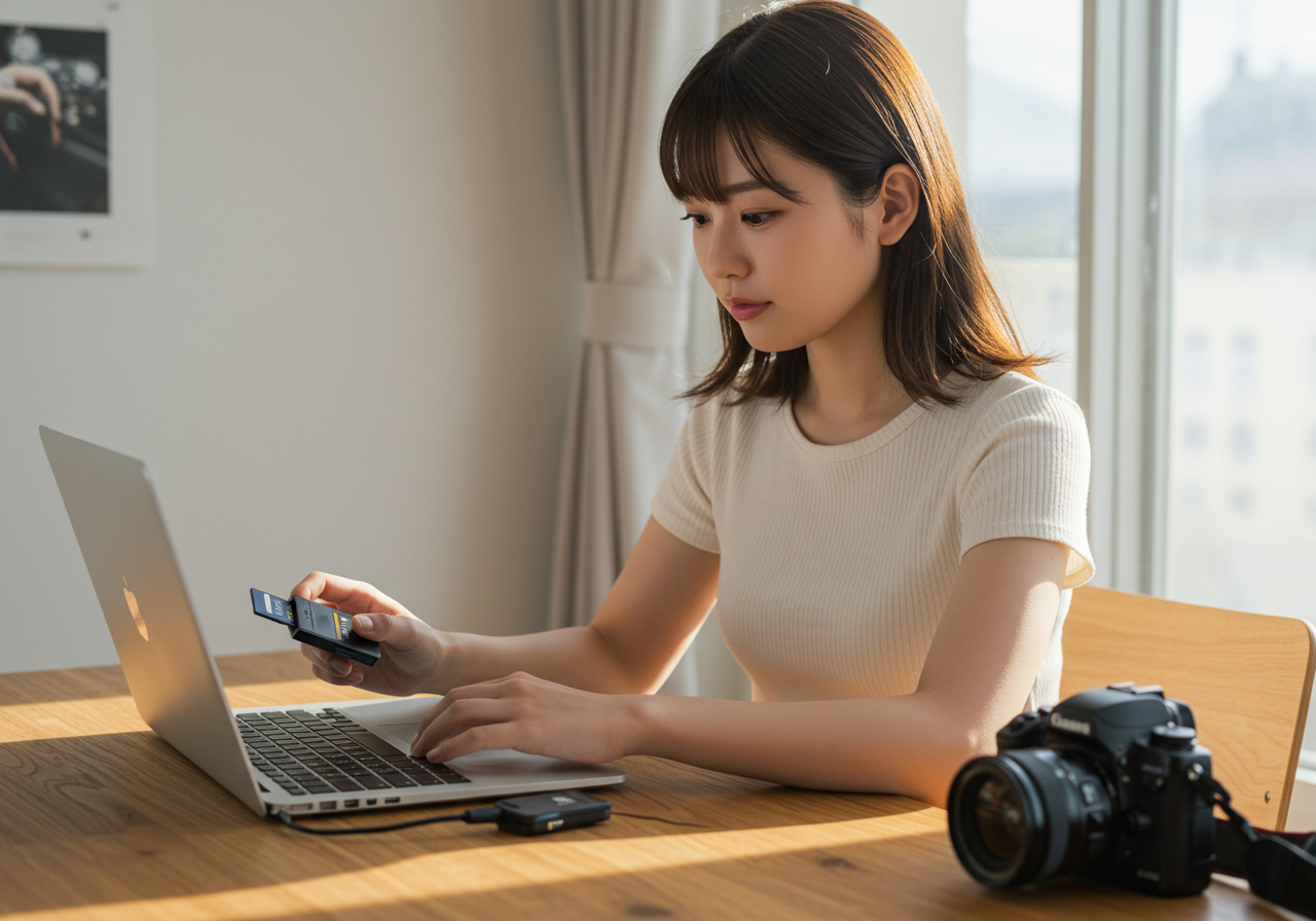 撮った後が勝負！カメラユーザーにおすすめのSDカードリーダーと選び方