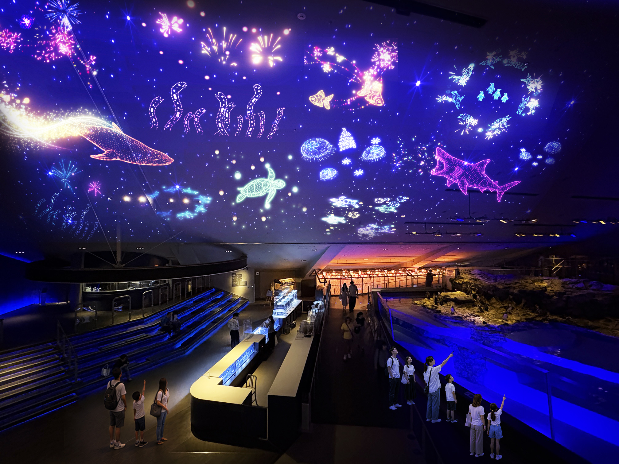すみすい花火2026 ～水と光で涼む夏。～」を開催 | ニュース | 東京