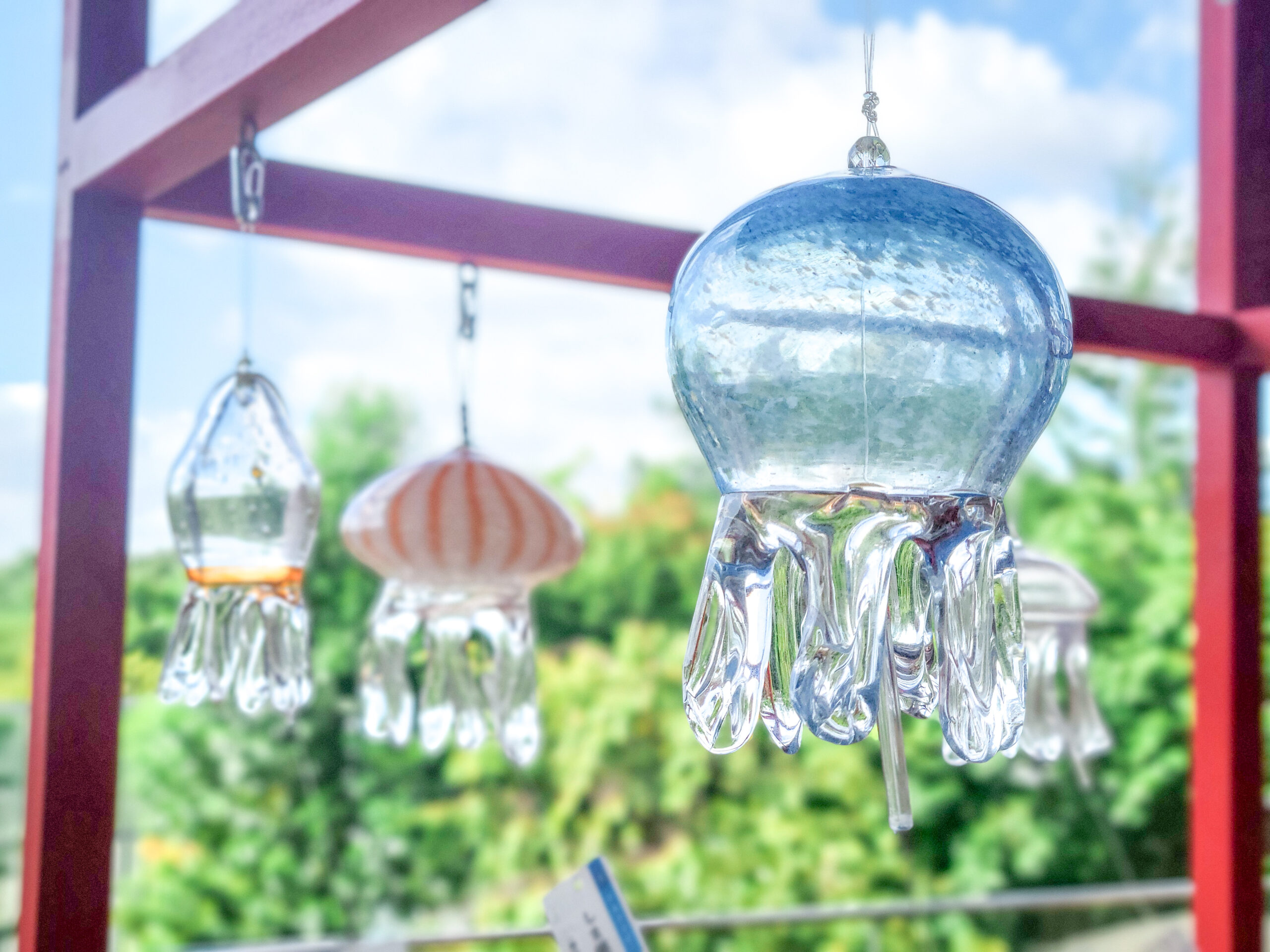 風鈴×京和傘の和空間で京の夏を涼やかに 「くらげと傘と風鈴と」5月31