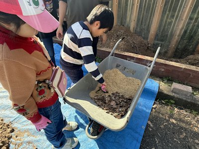 「コンポスト・ステーション」の見学
