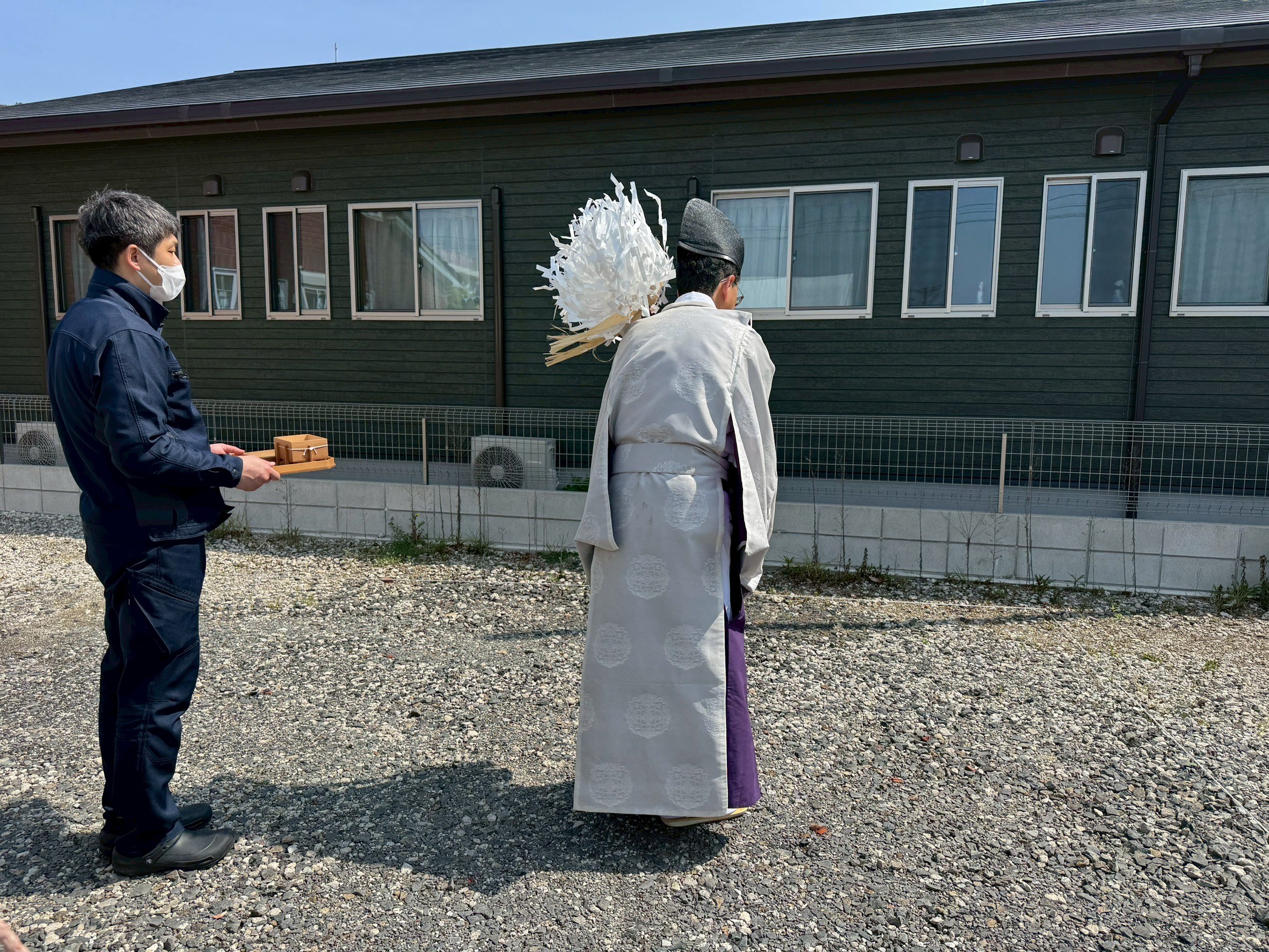 四方祓いの様子