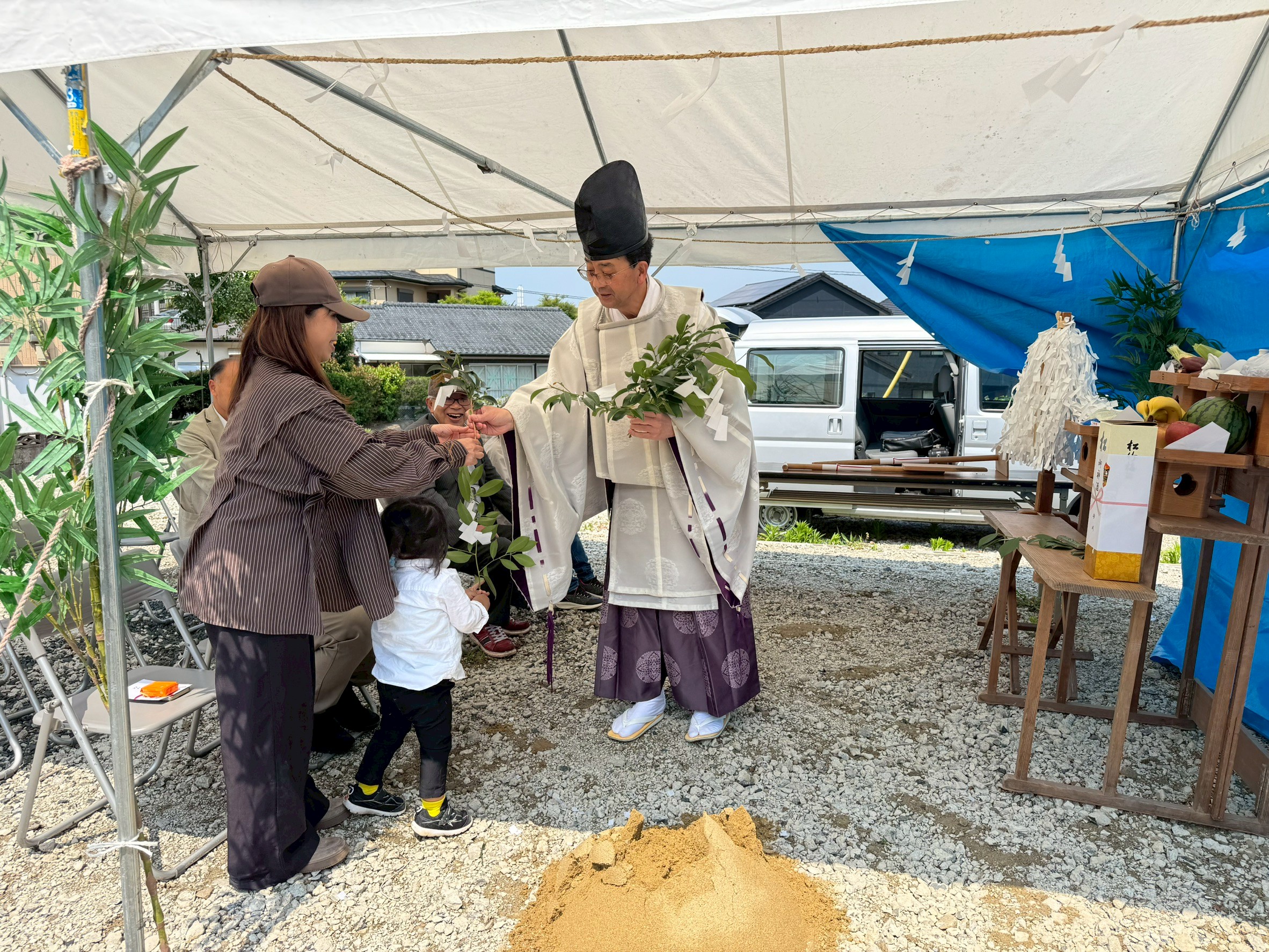 佐世保市新田町S様邸 玉串奉奠