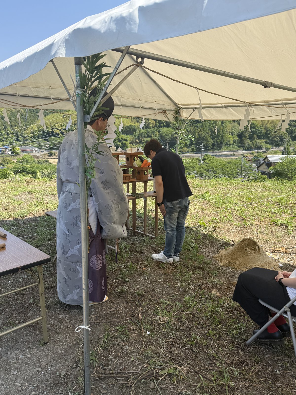 佐世保市吉井町O様邸 玉串奉奠