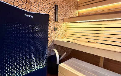 Finnish style sauna