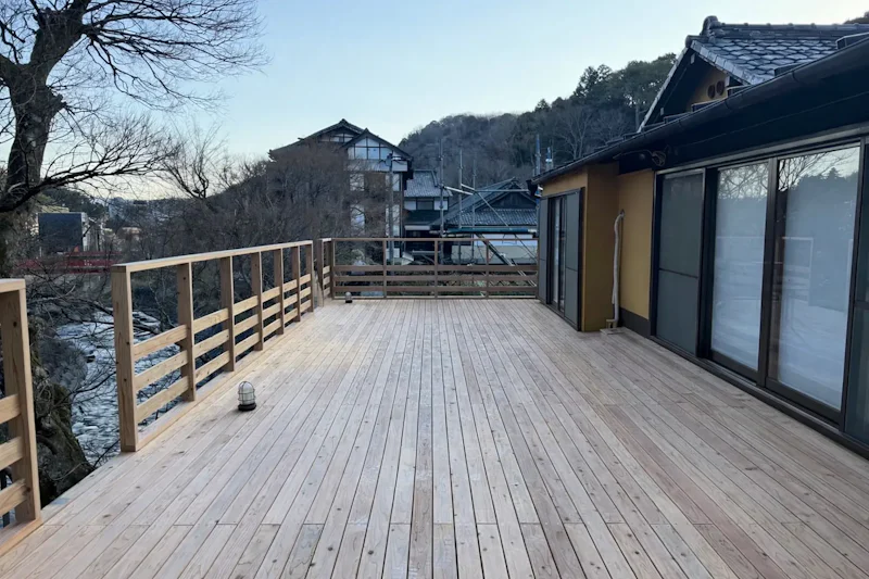 ウッドデッキ作成工事