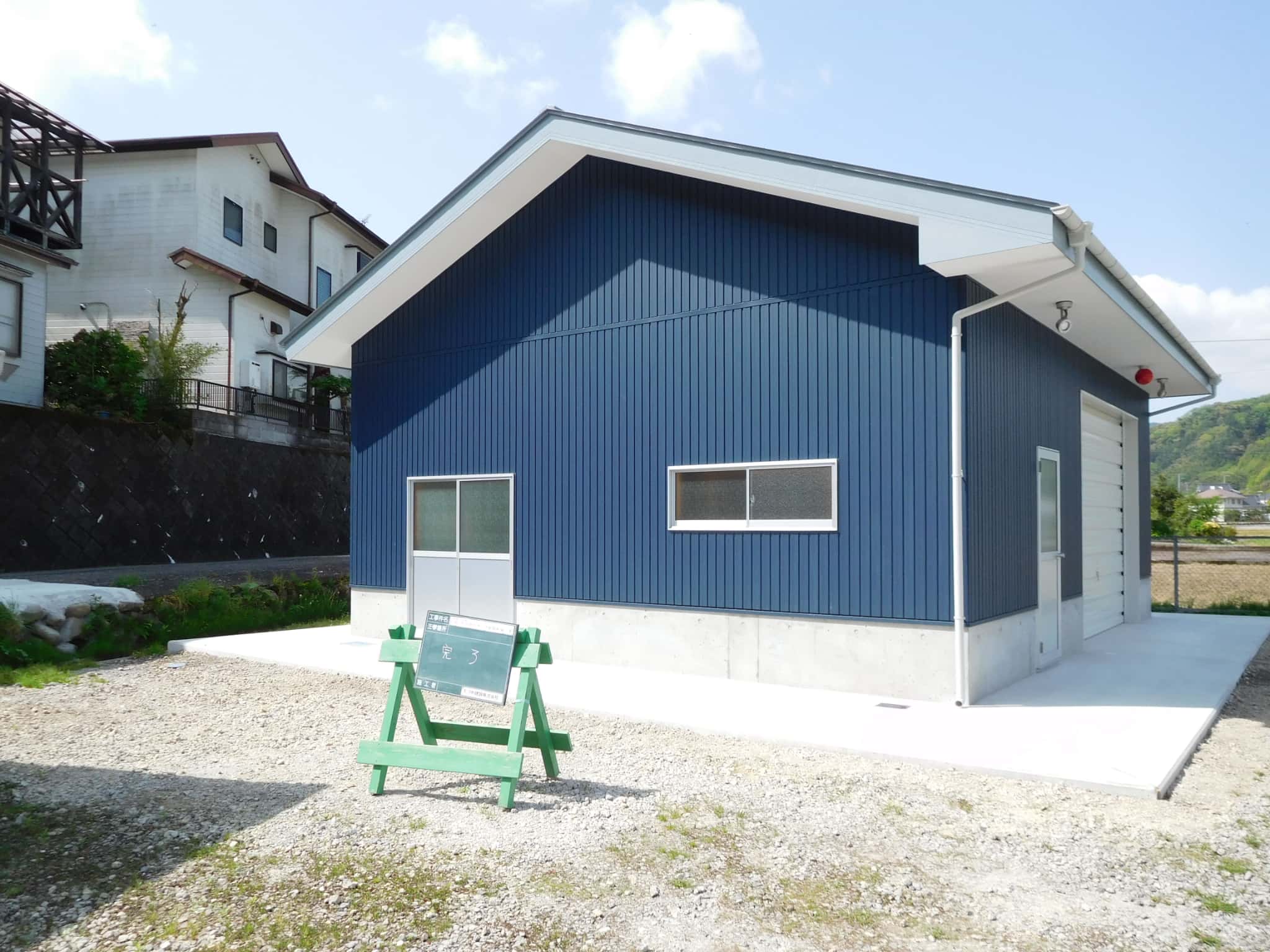 消防ポンプ小屋新築工事 - 画像1