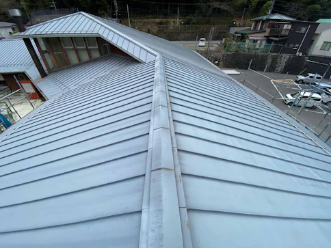 湯の国会館 屋根葺替え工事 - 画像2
