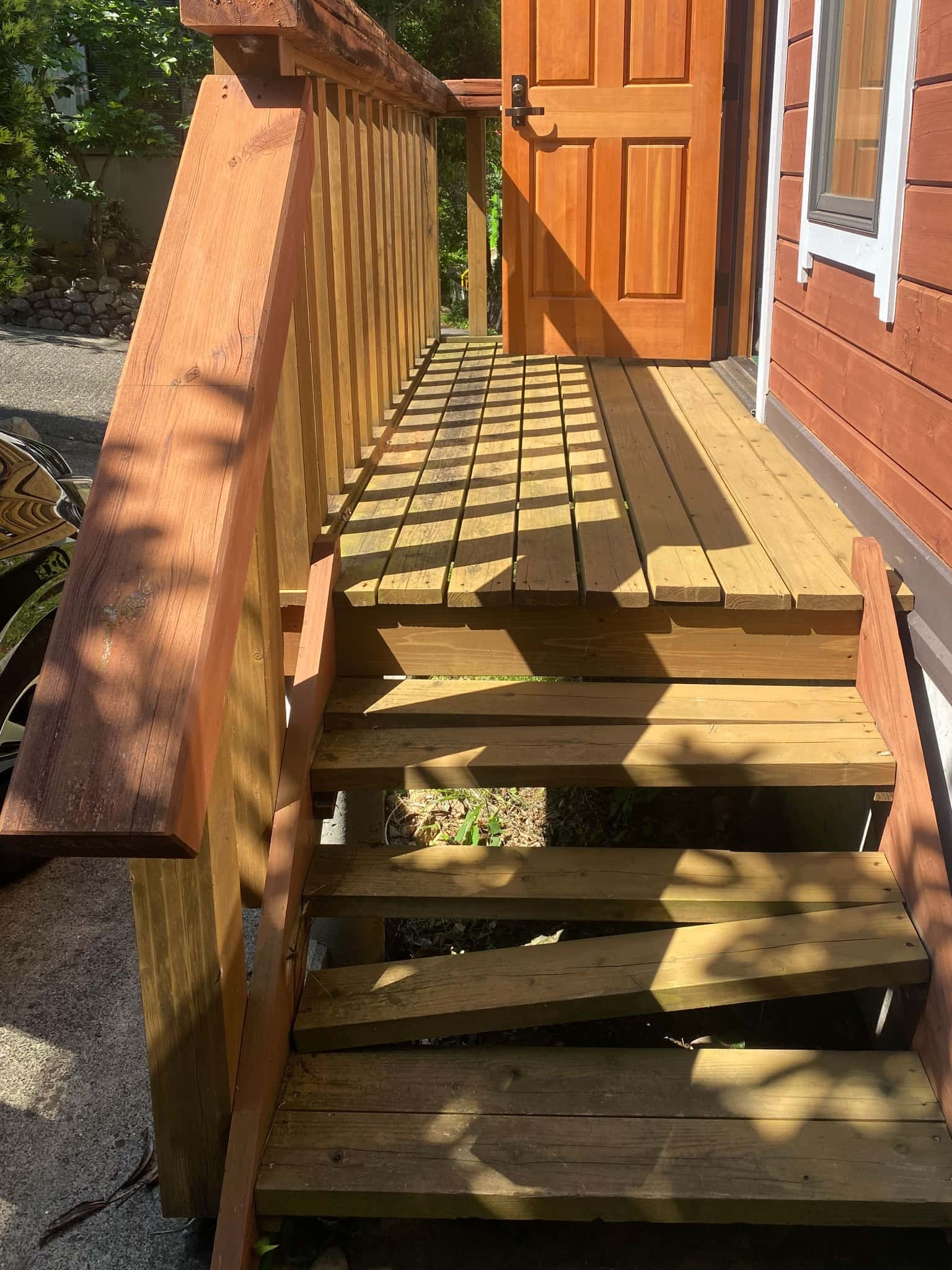 玄関アプローチ・ウッドデッキ改修工事 - 画像3