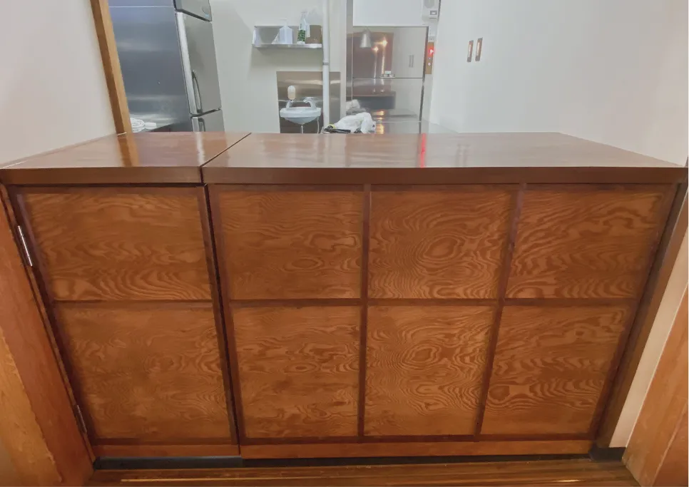 キッチン配膳カウンター 設置工事 - 画像3