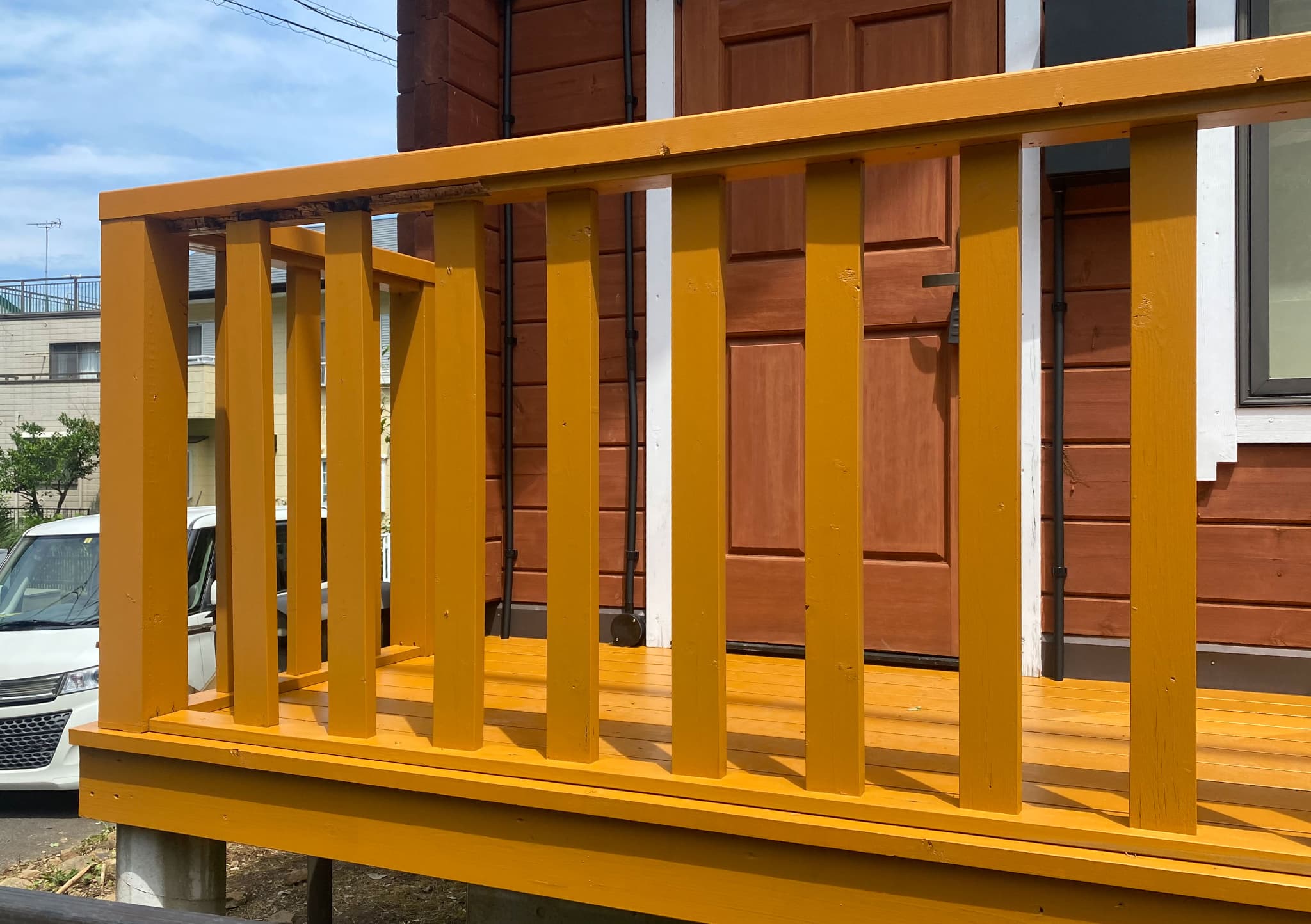 玄関アプローチ・ウッドデッキ改修工事 - 画像5