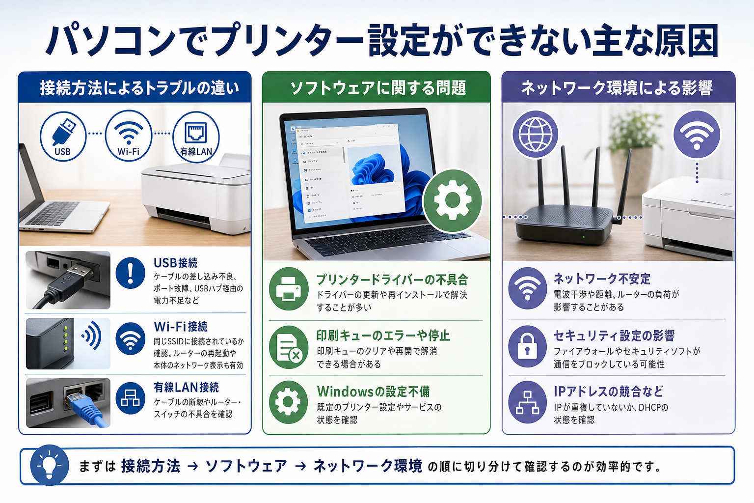 パソコン プリンター 設定