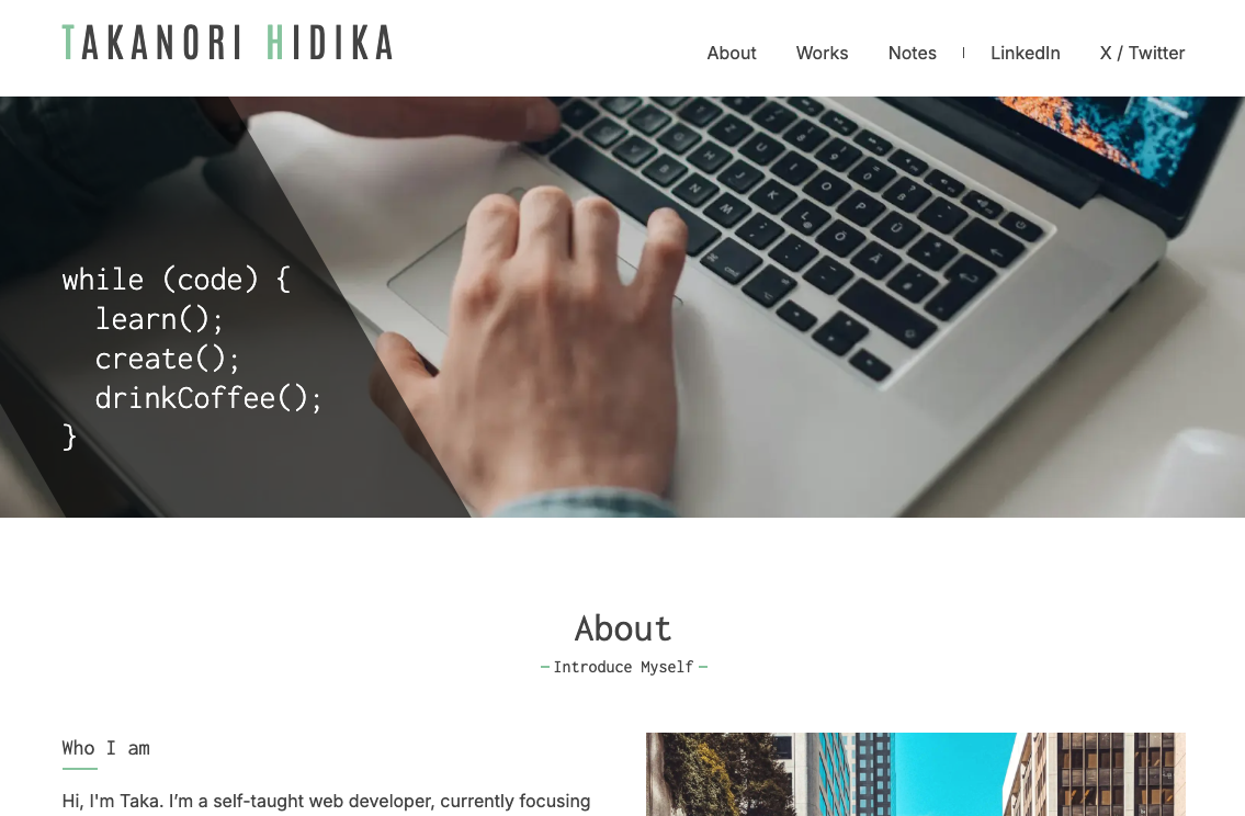 personal site thumbnail