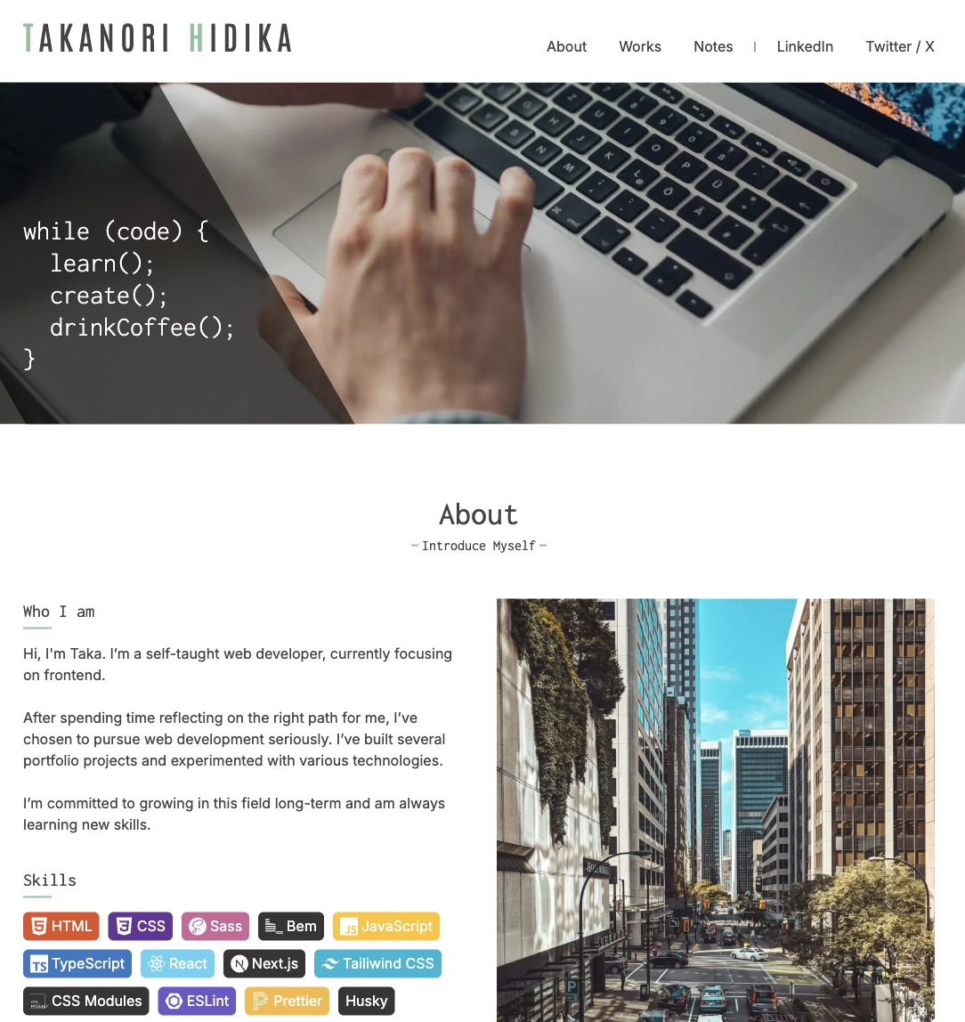 personal site thumbnail