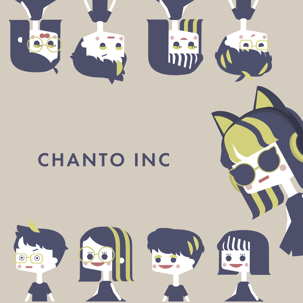 CHANTOメンバーイラスト