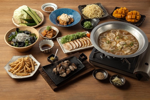 【4名様~】炊き餃子コース 飲み放題付き4,500円