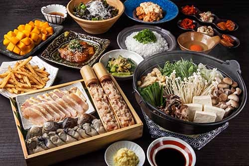 【4名様~】醤油ちゃんこ鍋コース 飲み放題付き6,000円