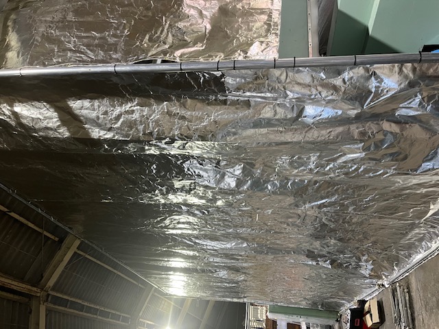 工場内　遮熱カーテン