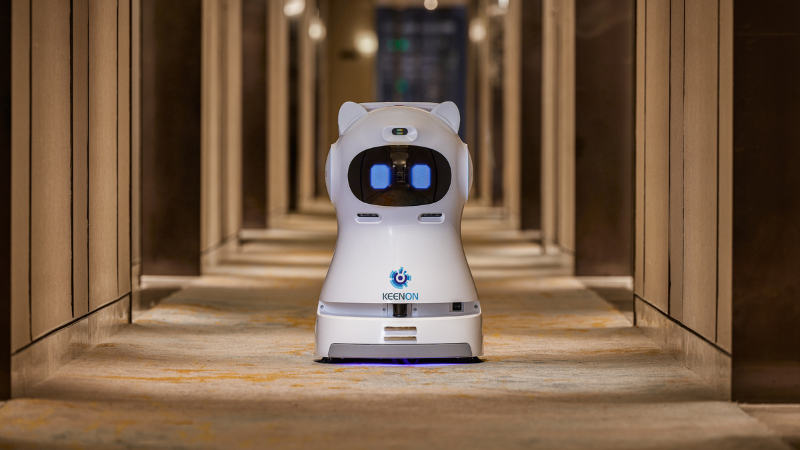 1台3役の業務用清掃ロボット「KEENON C30」 | DFA Robotics
