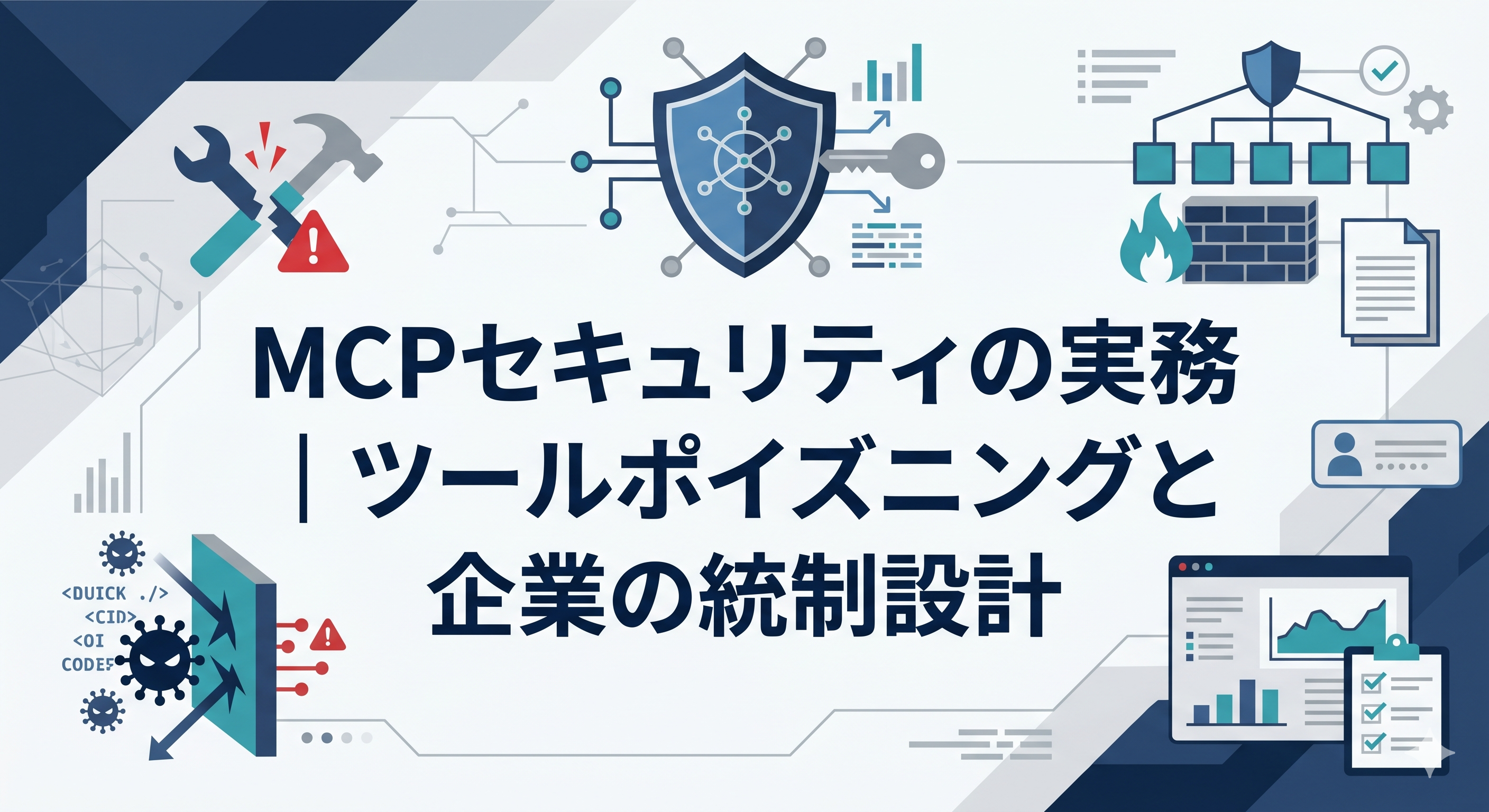 MCPセキュリティの実務｜ツールポイズニングと企業の統制設計 | AIO