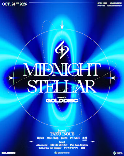 MIDNIGHT STELLAR supported by GOLD DISC