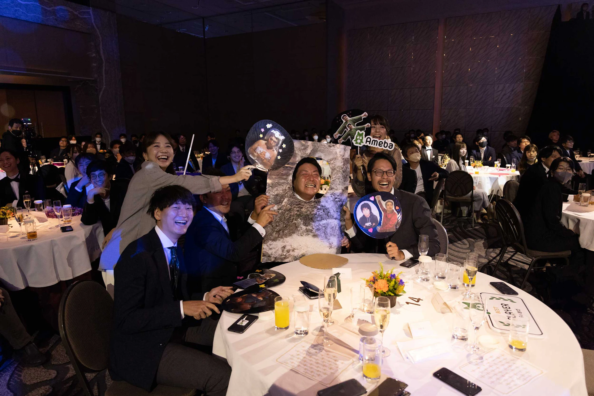 山中 隆太さんがノミネート紹介された時の写真