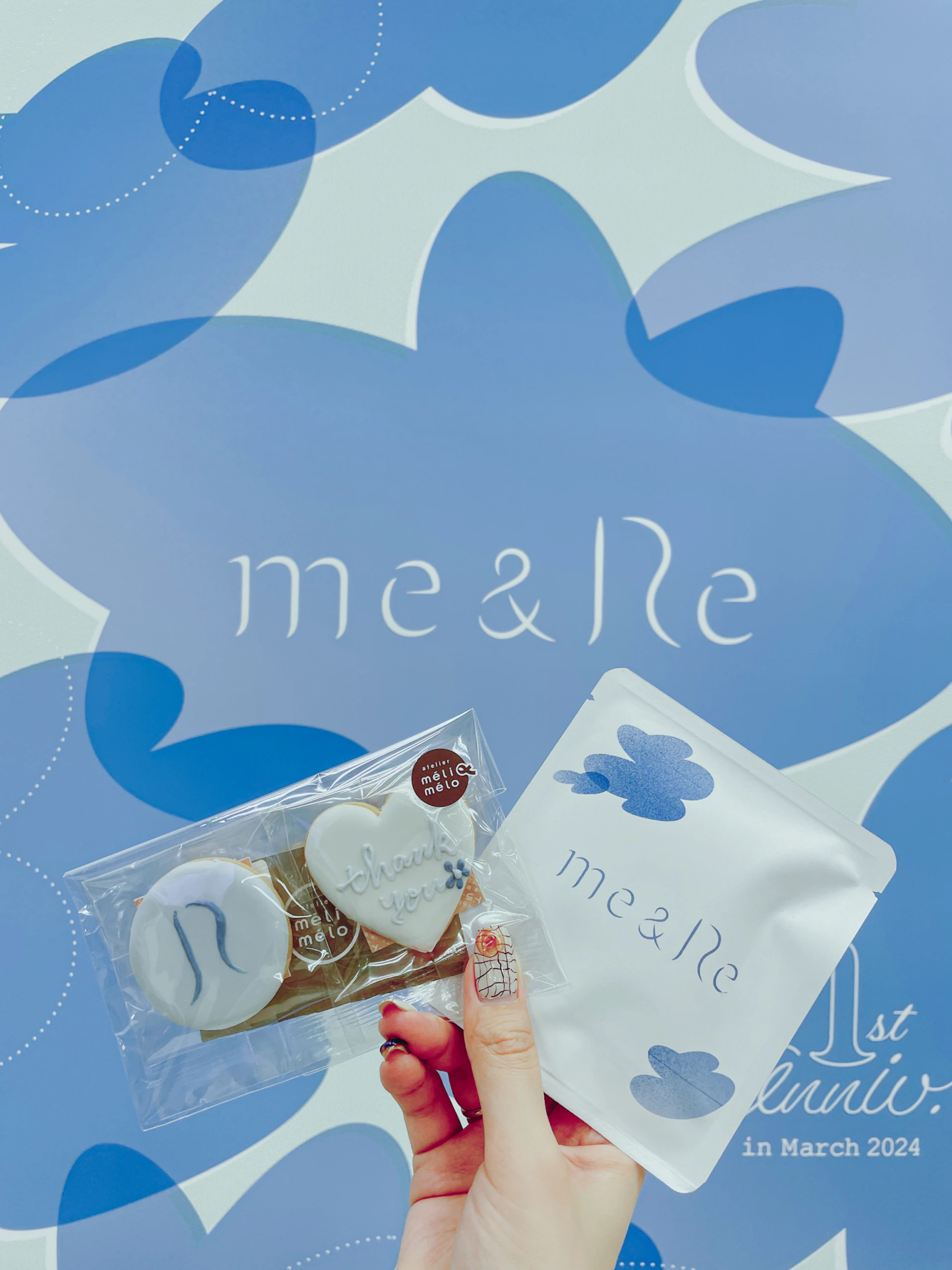 【写真】イベント限定のオリジナルクッキーとデカフェコーヒー