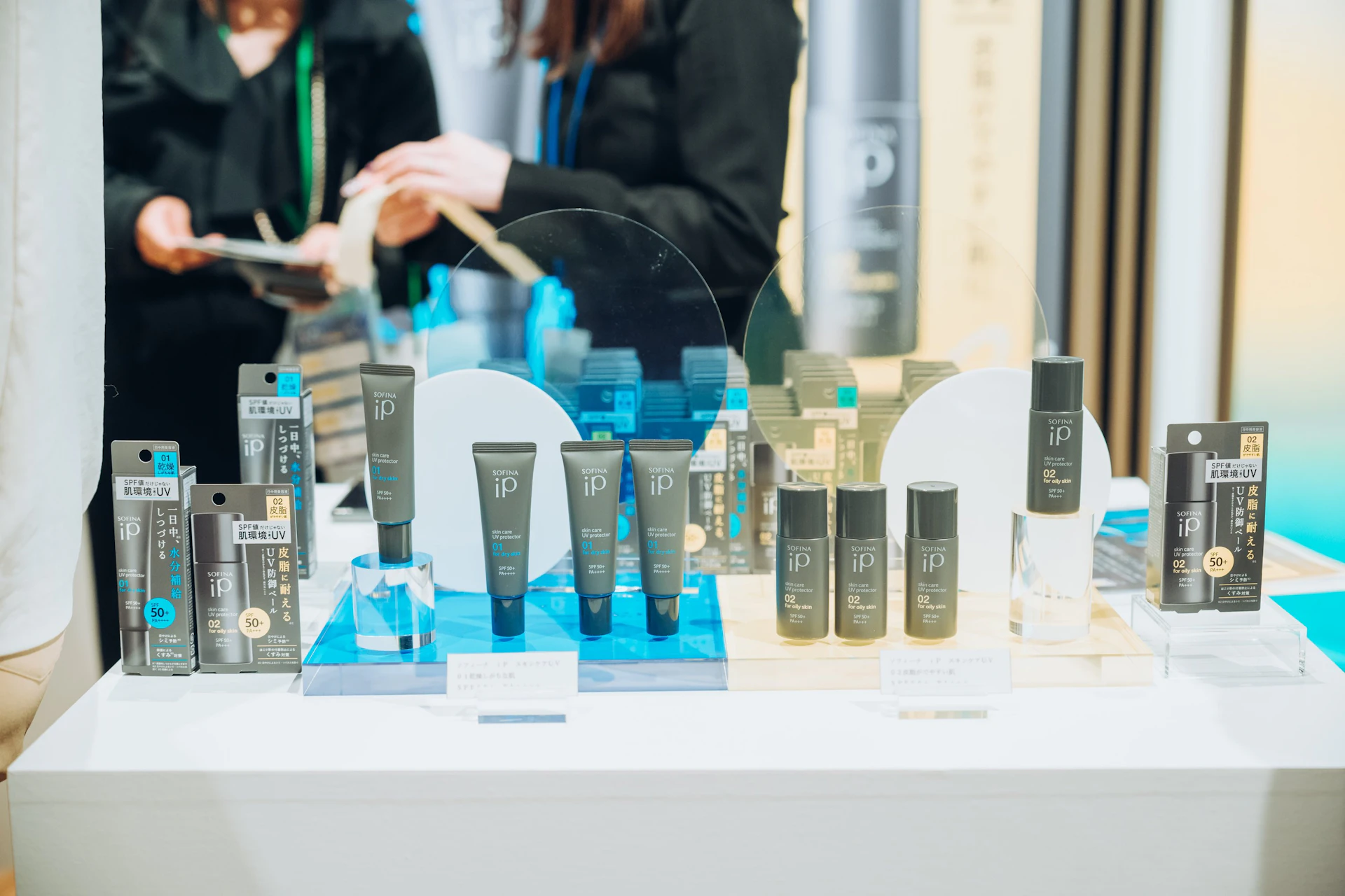 SOFINA iPのブースの様子