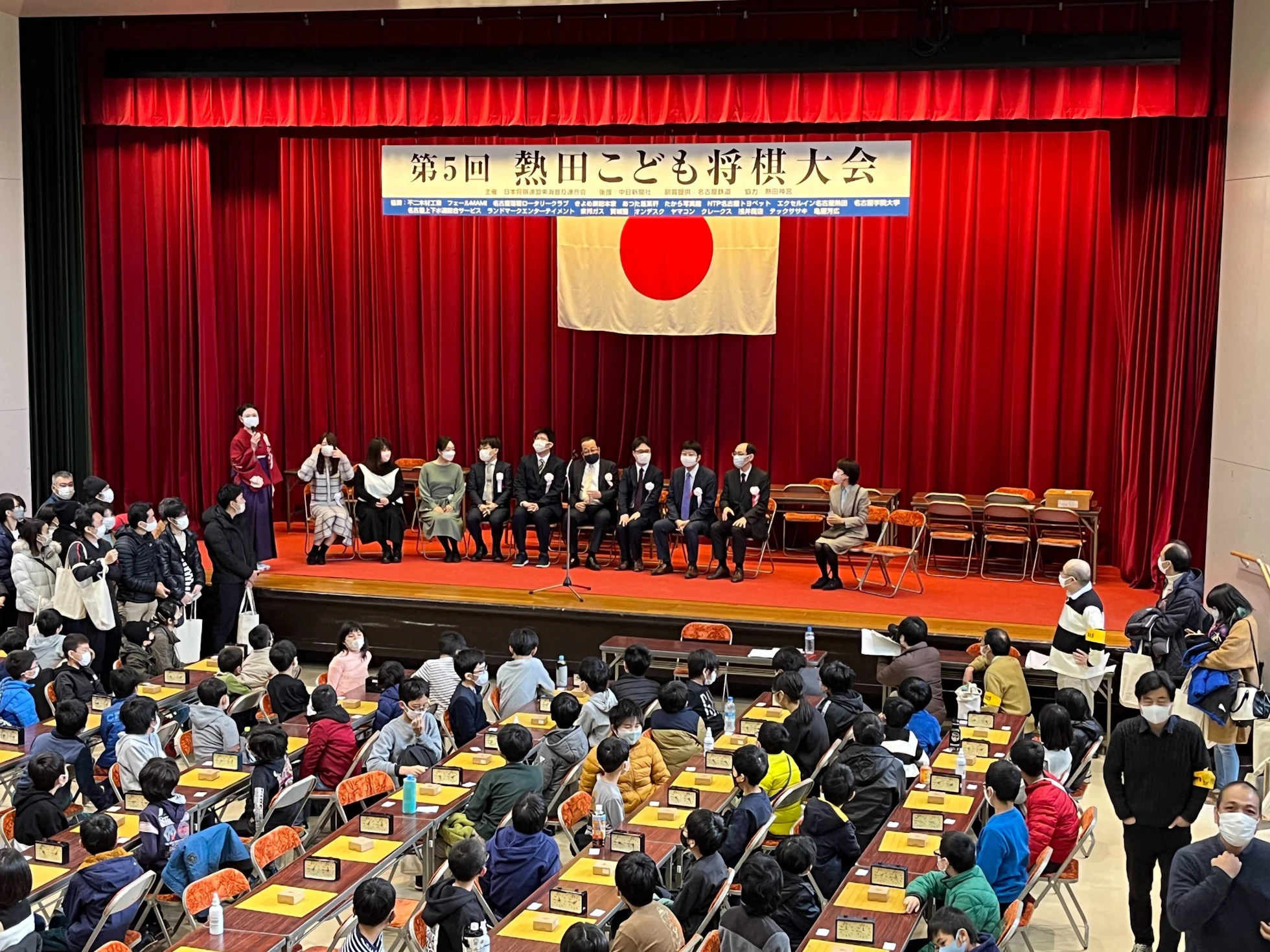 第5回 熱田こども将棋大会が熱田神宮で今年も開催されました。