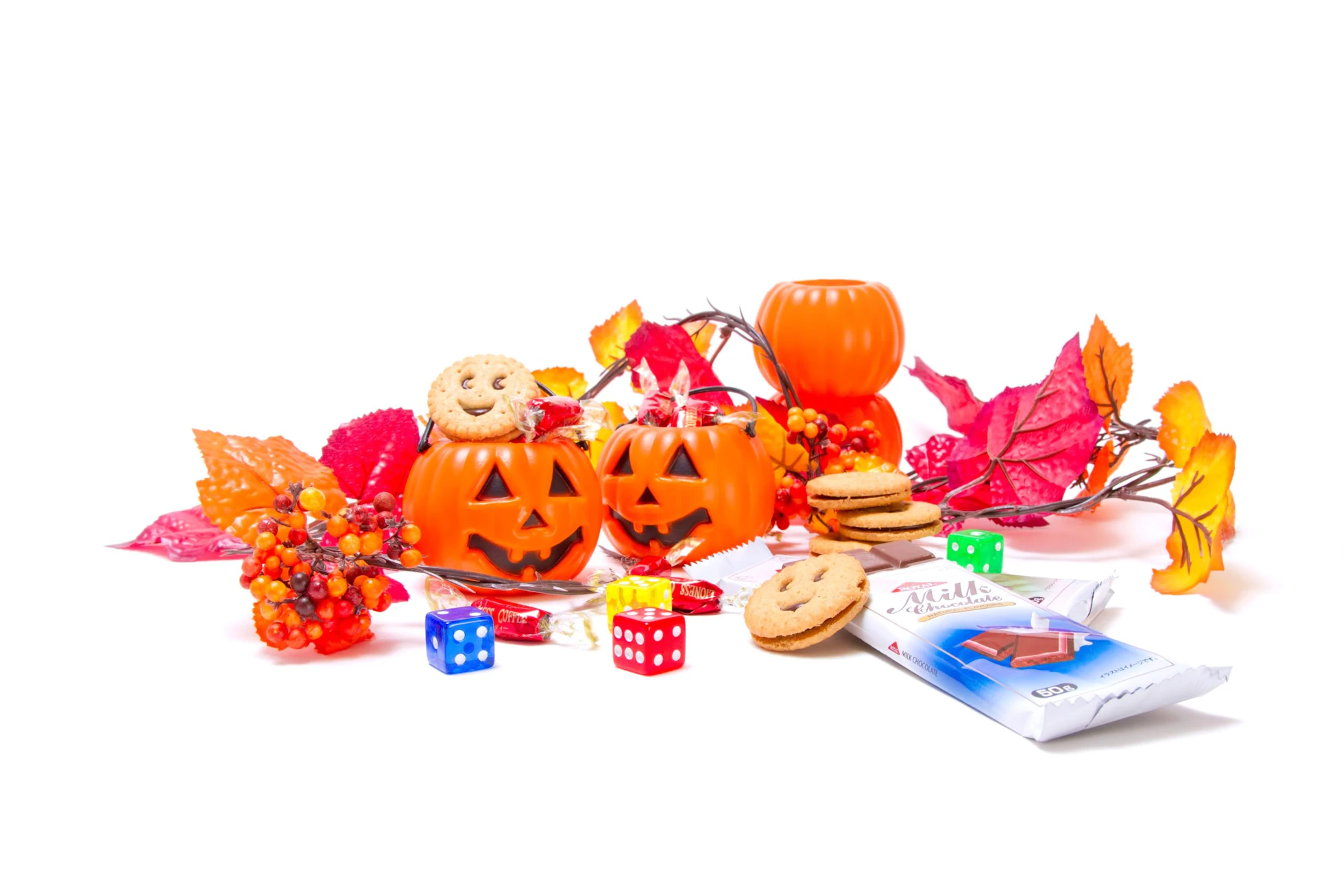 フロントをハロウィン仕様に変更いたしました