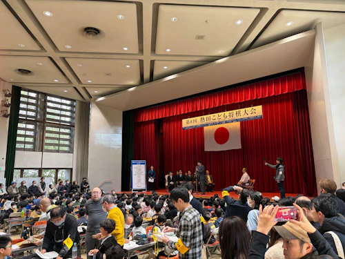 第8回 熱田こども将棋大会が熱田神宮で今年も開催されました。