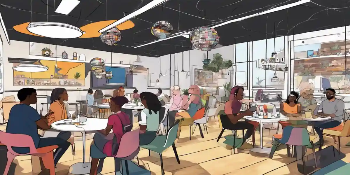 Social Networking in the Virtual Café