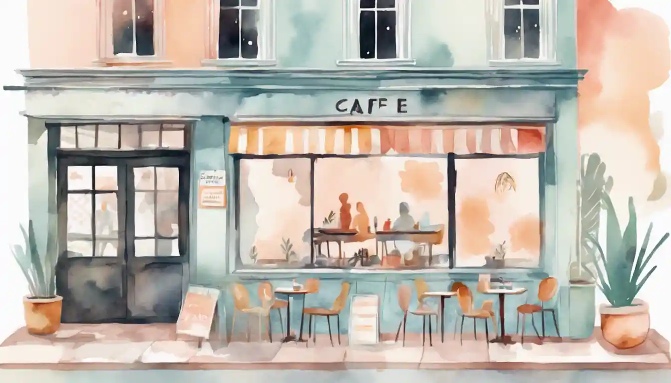 Cafe Culture Meets Contemporary Art Online