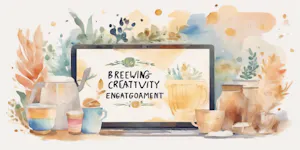 Brewing Creativity: Daily Habits and Virtual Galleries to Ignite Community Engagement