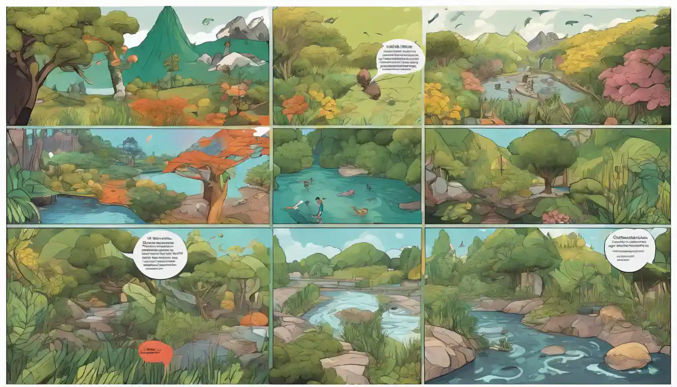 Combining Art and Nature Virtually