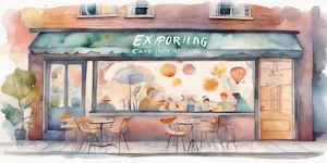 Exploring Creativity: How Outdoor Adventures and Cafe Culture Inspire Mixed Media Art