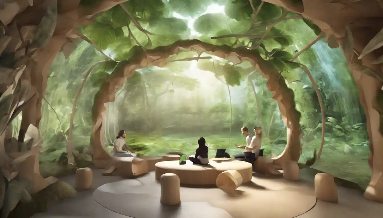 Concept: The Eco-Interactive Art Experience (EIAE)