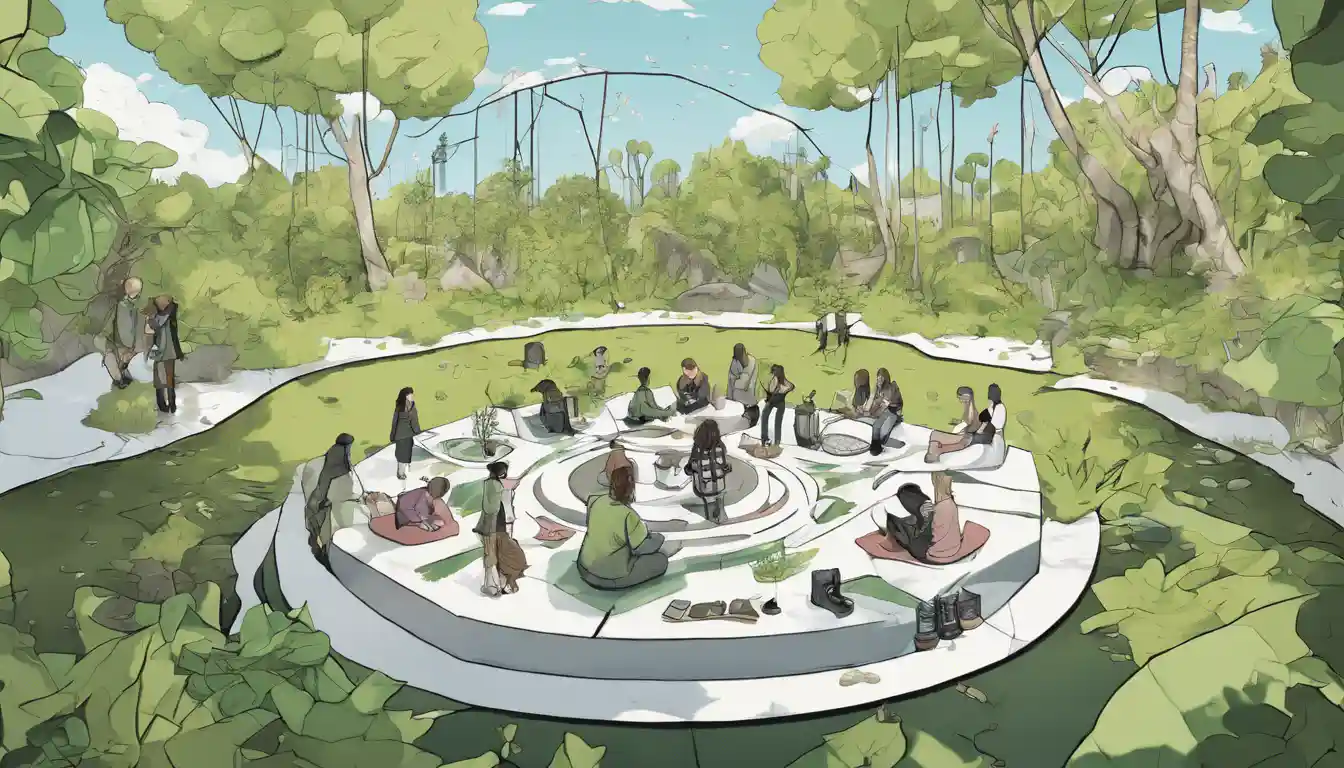 Concept: The Eco-Interactive Art Experience (EIAE)