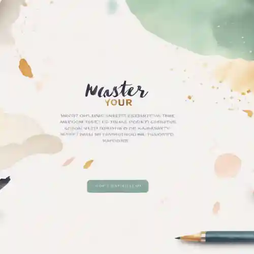 Thumbnail for Master Your Day: Unlocking Productivity with Essential Time Management Tools and Sheets