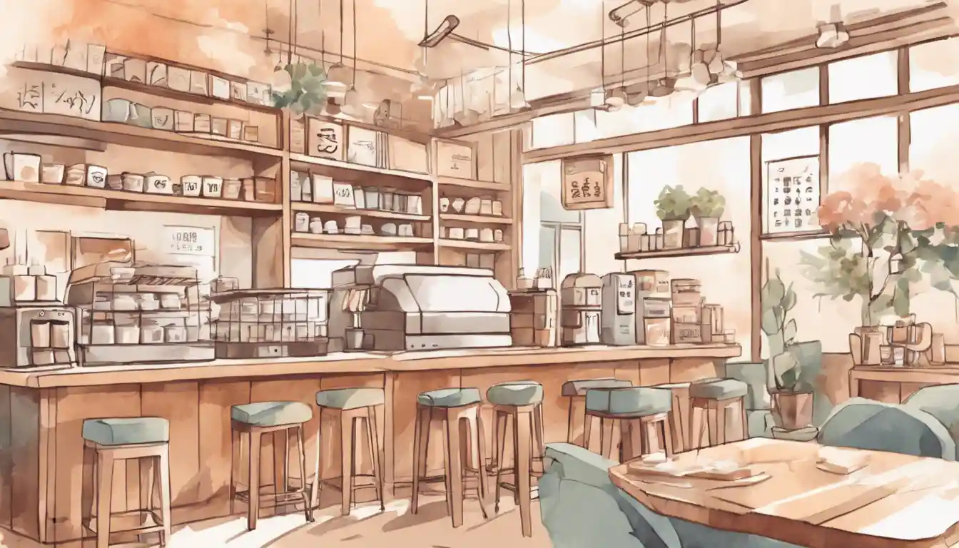 The Future of Coffee Shops in Japan: Tackling Sustainability and Local Economy through Digital Art