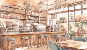 The Future of Coffee Shops in Japan: Tackling Sustainability and Local Economy through Digital Art