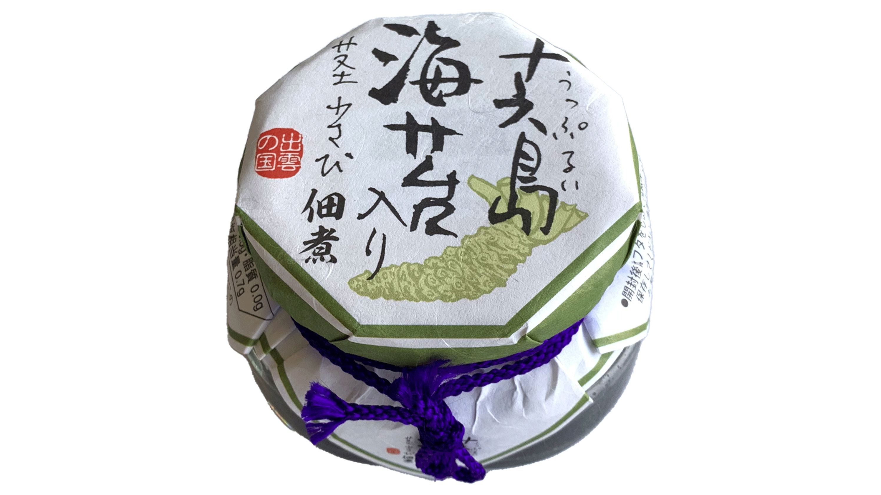 十六島海苔入り佃煮 茎わさび｜受賞商品｜ジャパン・フード・セレクション