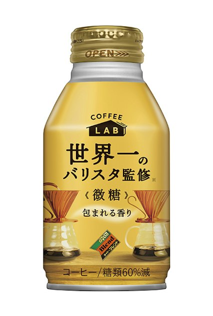 ダイドーブレンド 微糖 コーヒーラボ 世界一のバリスタ監修 (ボトル缶 