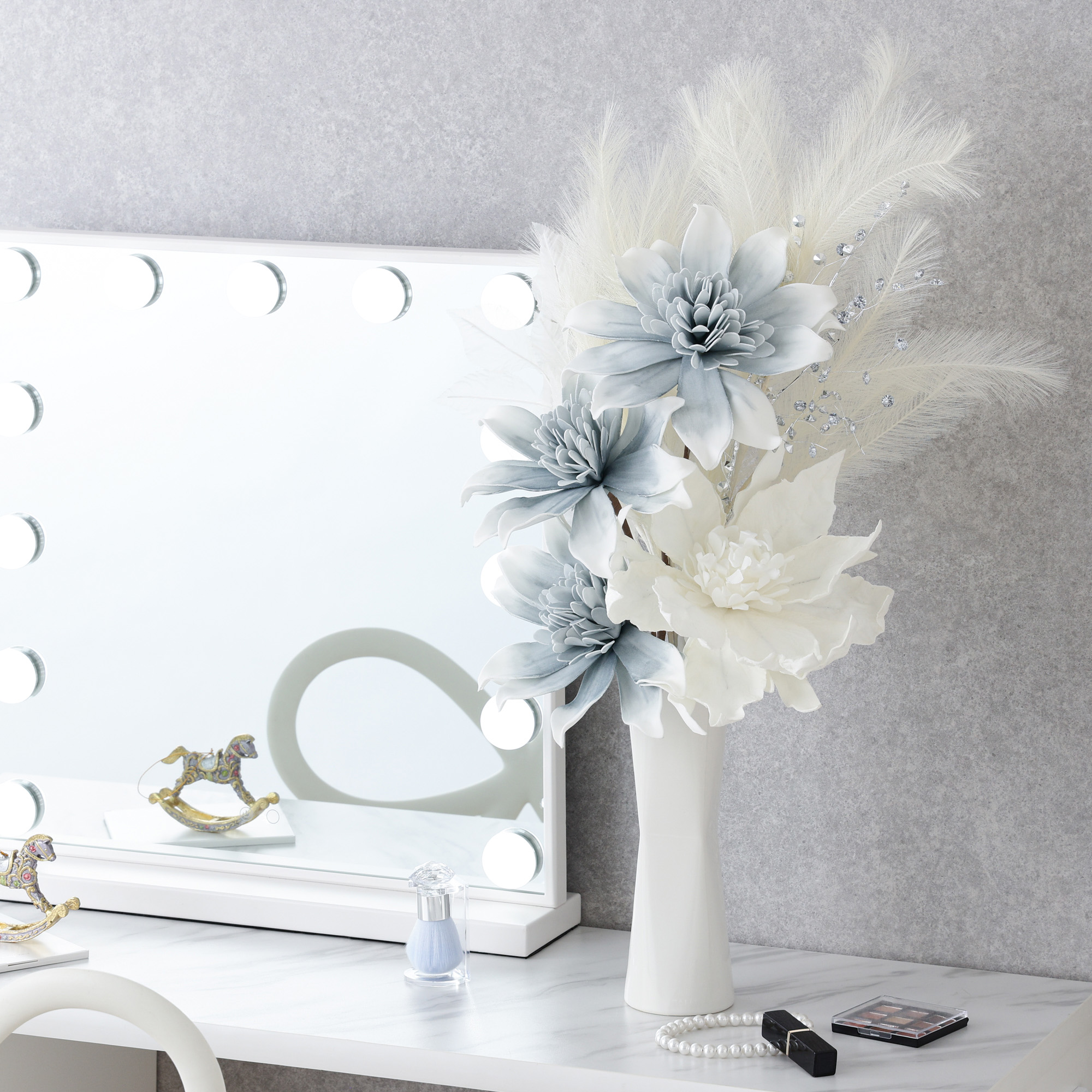 【モダン】性別を問わず取り入れやすいスタイリッシュなアートフラワーセット