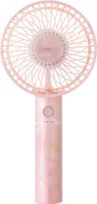 フレ ハンディファン シア―マーブル ピンク