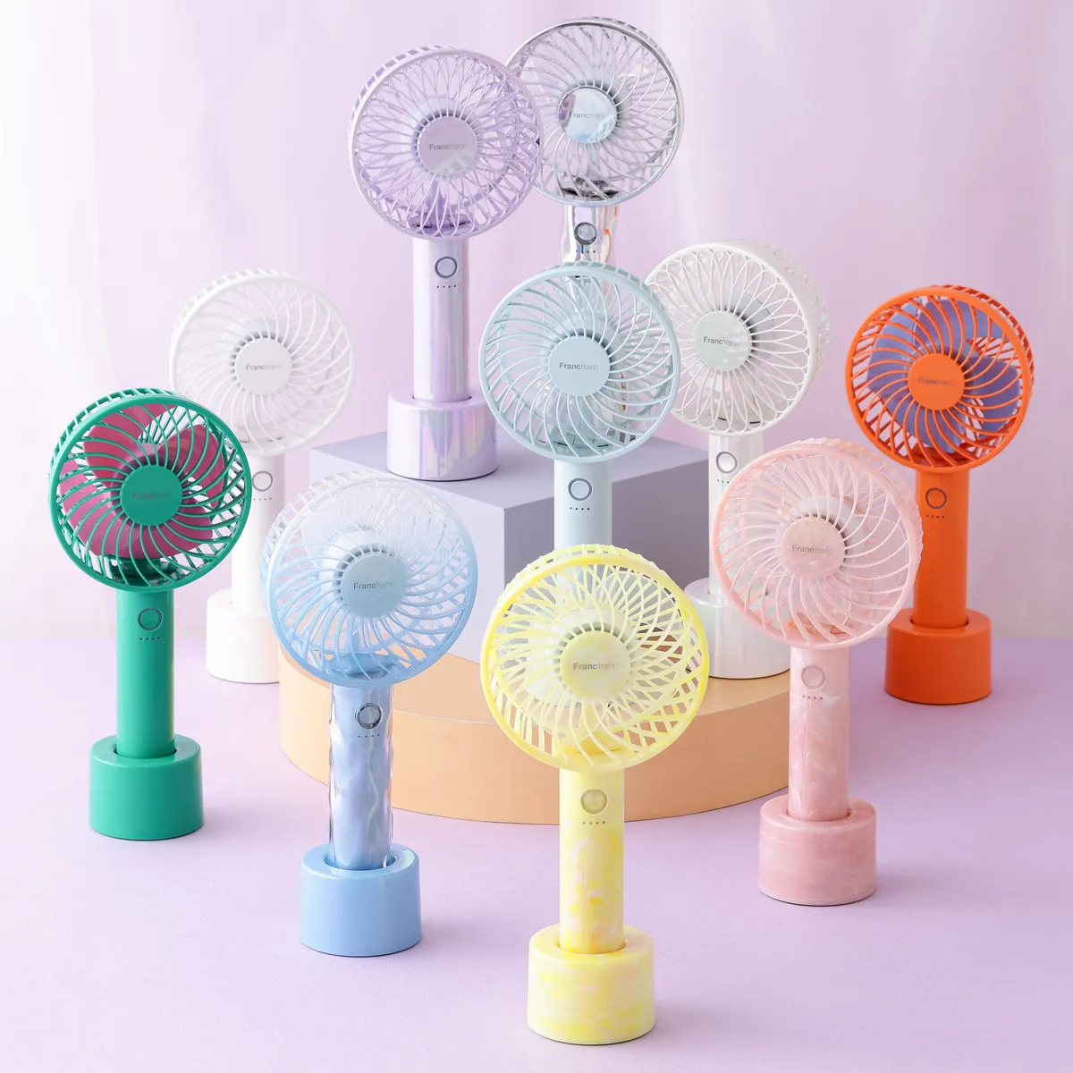 【2025年最新】おしゃれでかわいいハンディファン・携帯扇風機！静音・風量・充電機能での選び方も